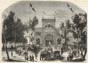 Gravur in „Tableau-de-Paris“ von Edmond Texier 1852 von French School