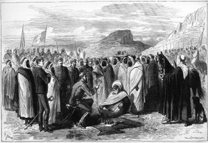Expedition von General de Flogny nach Algerien von French School