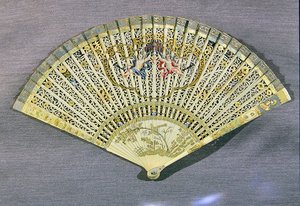 Fächer mit Putten