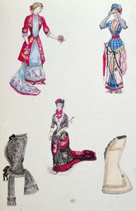 Mode im Jahr 1880