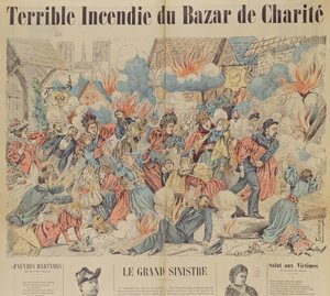 Brand im Bazar de la Charite, 4. Mai 1897