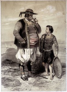 Fischer von Douarnenez, ca. 1855 von French School