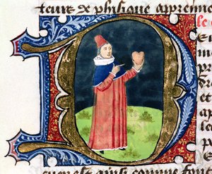 Das Herz, aus Traite de Medecine von Aldebrande de Florence, 1356