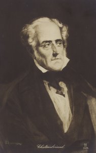 François-René de Chateaubriand (1768-1848), französischer Schriftsteller, Politiker und Historiker von French School