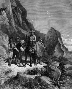 François Arago (1786 - 1853) ging 1806 nach Spanien, um die Messung des Meridians abzuschließen, und wurde eines Abends von vier Banditen überfallen.
