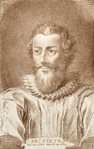 François Viète (1540-1603), Illustration aus Histoire des Mathématiciens von Alexandre Saverien (1720-1805), veröffentlicht in Paris 1766