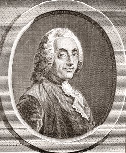 François-Augustin de Paradis de Moncrif, 1687-1770. Französischer Schriftsteller und Dichter. Aus Les Heures Libres, veröffentlicht 1908. von French School