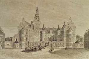 Schloss Frederiksborg, Hillerød, Dänemark, 1850er Jahre, aus `Le Tour du Monde, veröffentlicht in Paris, 1860er Jahre von French School
