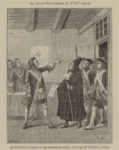 Freimaurerei im 18. Jahrhundert: Der Duc d