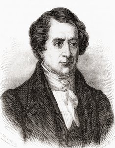 Französischer Mathematiker Dominique Francois Jean Arago, alias Francois Arago, aus Les Merveilles de la Science, veröffentlicht 1870