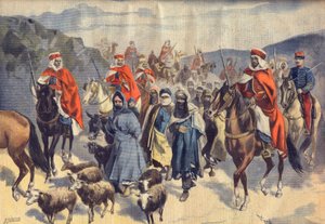 Französischer Sieg in Süd-Algerien