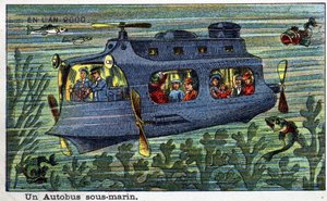 Futuredays: Eine Vision des 19. Jahrhunderts vom Jahr 2000 Serie: Ein Unterwasserbus von French School