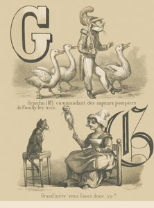 Grinchu (Herr) Kommandant der Feuerwehr von Fouilly-les-Oies von French School