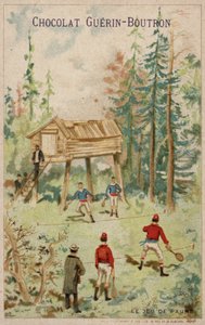 Tennisspiel von French School