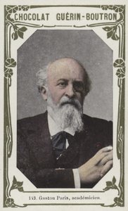 Gaston Paris, Akademiemitglied von French School