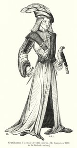 Gentilhomme à la mode de 1488 environ