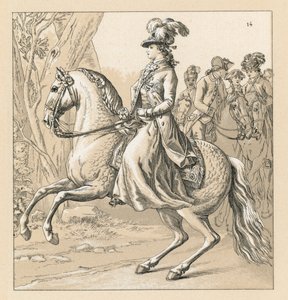 Deutschland XVII-XVIII Jahrhundert Kostüm