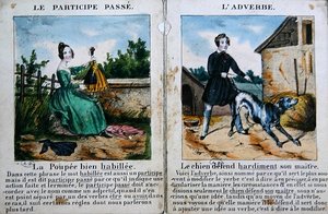 Grammatikbuch für Kinder, ca. 1850