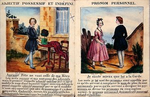 Grammatikbuch für Kinder, ca. 1850