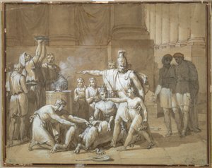 Hannibal schwört ewige Feindschaft gegen Rom, ca. 1808