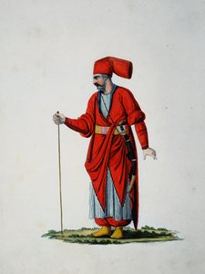 Hasseki Baltaci Valet del Sultani, osmanische Periode, drittes Viertel des 18. Jahrhunderts von French School