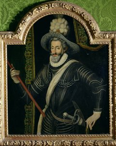 Heinrich IV., König von Frankreich und Navarra, ca. 1595 von French School