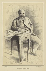Henry Meilhac, französischer Dramatiker und Librettist von French School