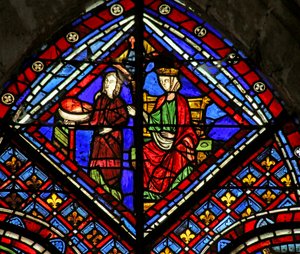 Herodias und Salome mit dem Kopf von Johannes dem Täufer von French School