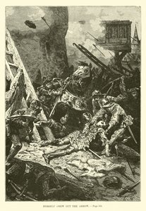 Sie zog den Pfeil selbst heraus von French School