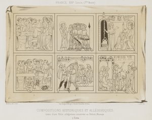 Historische und allegorische Kompositionen von French School