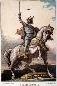 Vercingetorix zu Pferd von French School