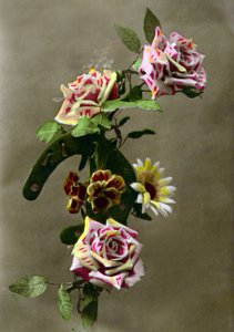 Hufeisen und Blumen, ca. 1898