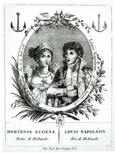 Hortense de Beauharnais (1783-1837) und Louis-Napoleon Bonaparte (1778-1846)