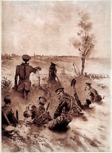 IN DEN SCHÜTZENGRÄBEN: EIN GELÄUFIGER WITZ DER ENGLISCHEN SOLDATEN