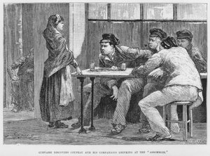 Illustration für Der Totschläger, ein realistischer Roman von Emile Zola