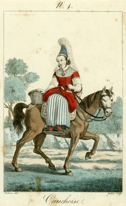 Illustration Nr. 4, Cauchoise-Kostüm
