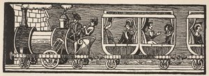 Einweihung der Eisenbahn zwischen Paris und Orleans, 3. Mai 1843, Kopie von Boris Mestchersky, Illustration aus Histoire de la Nation Francaise, Sciences, Bände I & II, von Gabriel Hanotaux