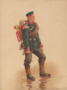 Infanterieregiment Hornist, feldmarschmäßig von French School