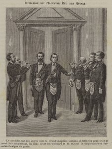 Einweihung eines Auserwählten der Fünfzehn von French School