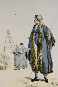 Inspektor für Gewichte und Maße in Polen, ca. 1817 von French School