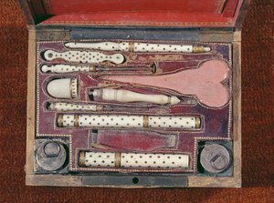 Instrumentenkasten für Impfungen, ca. 1820