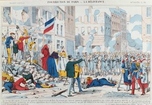 Aufstand von Paris, die Befreiung, 1871