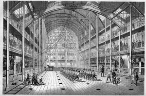 Innenansicht des Triat-Gymnasiums in Paris.