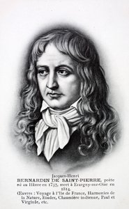 Jacques-Henri Bernardin de Saint-Pierre, französischer Autor