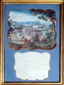 Jansenismus: Perspektivische Ansicht der Abtei von Port-Royal-des-Champs