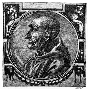 Jerome Savonarola (Gravur) von French School