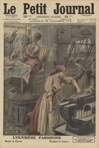 Arbeiten von Pariser Arbeiterinnen vor und während des Ersten Weltkriegs