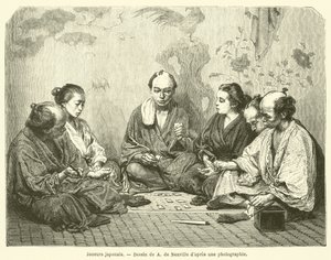 Japanische Spieler von French School