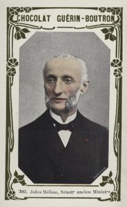 Jules Méline, Senator und ehemaliger Minister von French School