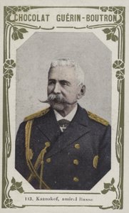 Kaznakof, russischer Admiral von French School